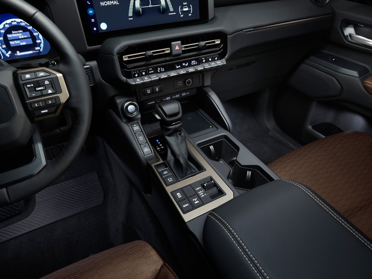 interior land cruiser prado